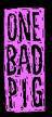 logo One Bad Pig